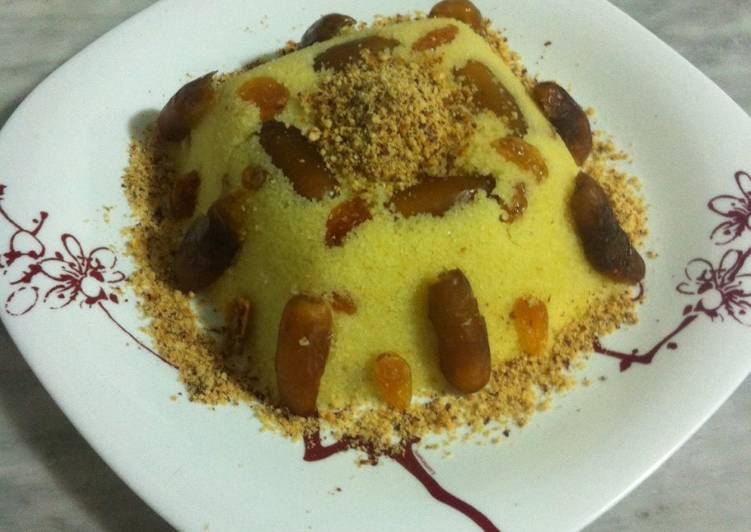 Recipe of Award-winning Messfouf (sweet couscous)