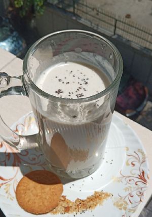A picture of Health Banana shake.