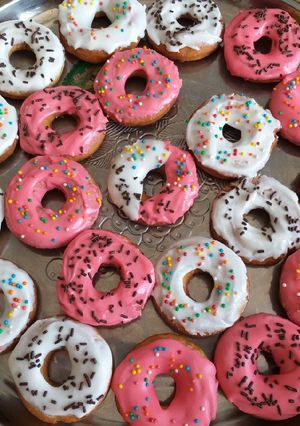 Una foto de Donas con glaseado