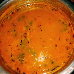 A picture of Tomato Rasam.
