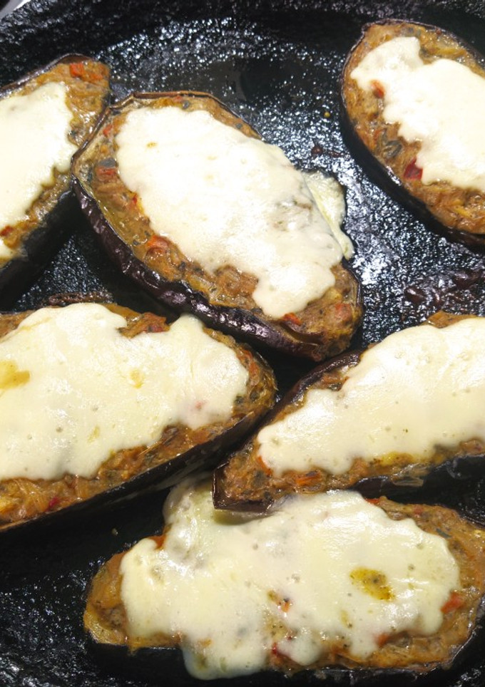 Una foto de Berenjenas al horno