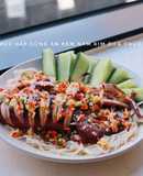 Mực hấp (bữa tối)