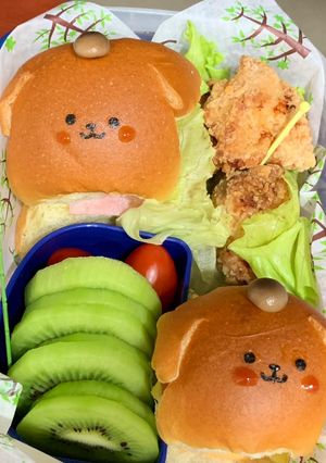 布丁狗餐盒 的食譜成品照片