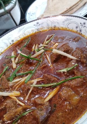 A picture of Masala kaleji.