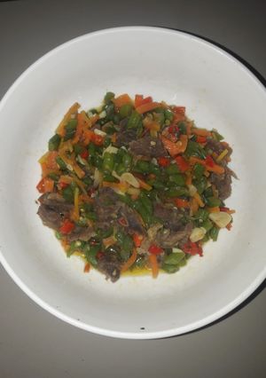 Foto resep Tumis telelan sapi