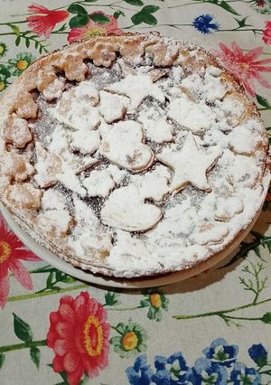 Foto di Crostata morbida innevata
