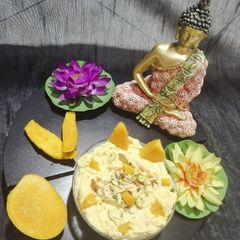 Mango Shrikhand A picture of Mango Shrikhand.