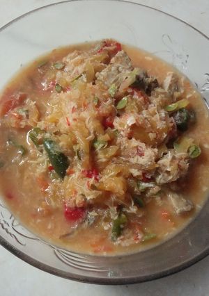 Foto resep Botok mangga muda.