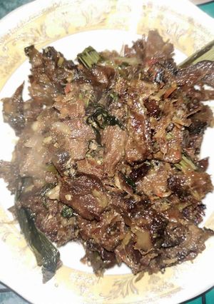 Foto resep Dendeng rusa bumbu Rw (Rempah2)