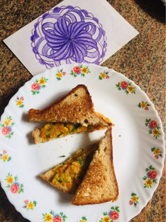 பிரட் veg டோஸ்ட் செய்முறை முக்கிய புகைப்படம்
