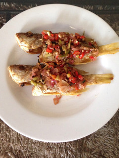 Foto resep Kakap goreng sambal matah