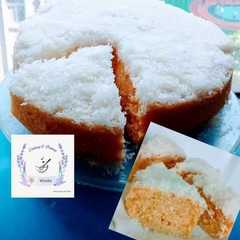 A picture of Kue putri ayu ubi jalar.