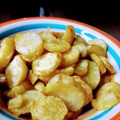 A picture of Onion Potato Slices.