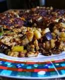 Tortilla de Papa y Vegetales