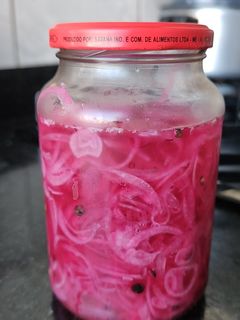 Foto de Picles de cebola roxa