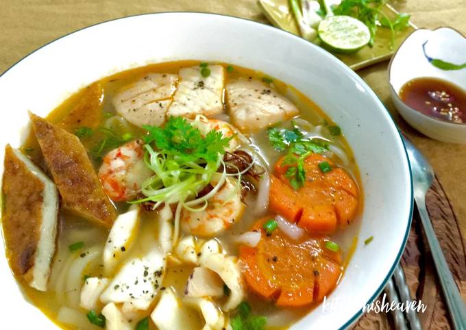 Cách Làm Bánh Canh Hải Sản