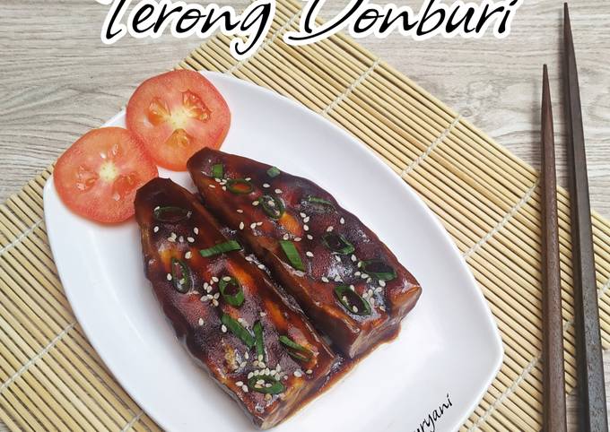 Resep 306. 🍆Terong Donburi🍆 yang Sempurna