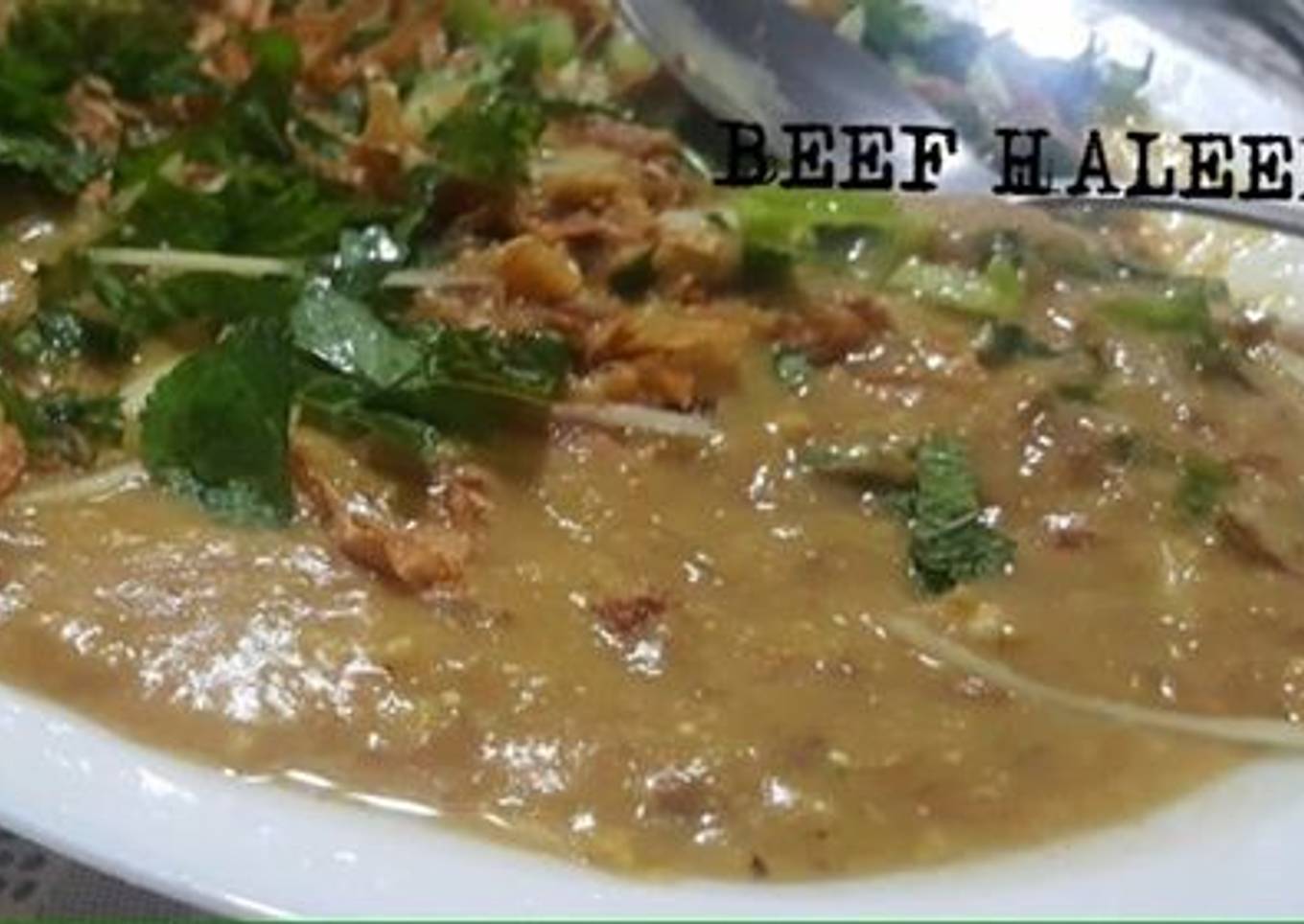 Beef haleem