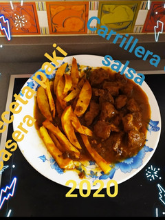 Una foto de Carrillera en salsa andalus🌹🌺 paso a paso 🍴a mí manera🍽