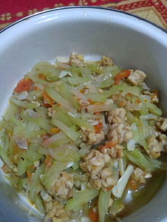 Foto resep Tumis labu Siam tempe