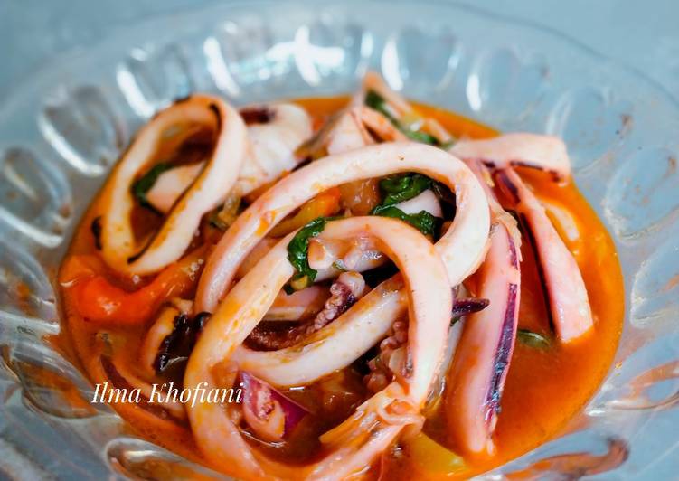 3.Tumis Cumi Kemangi