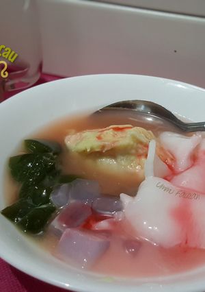Foto resep Es Kelapa Cincau Durian