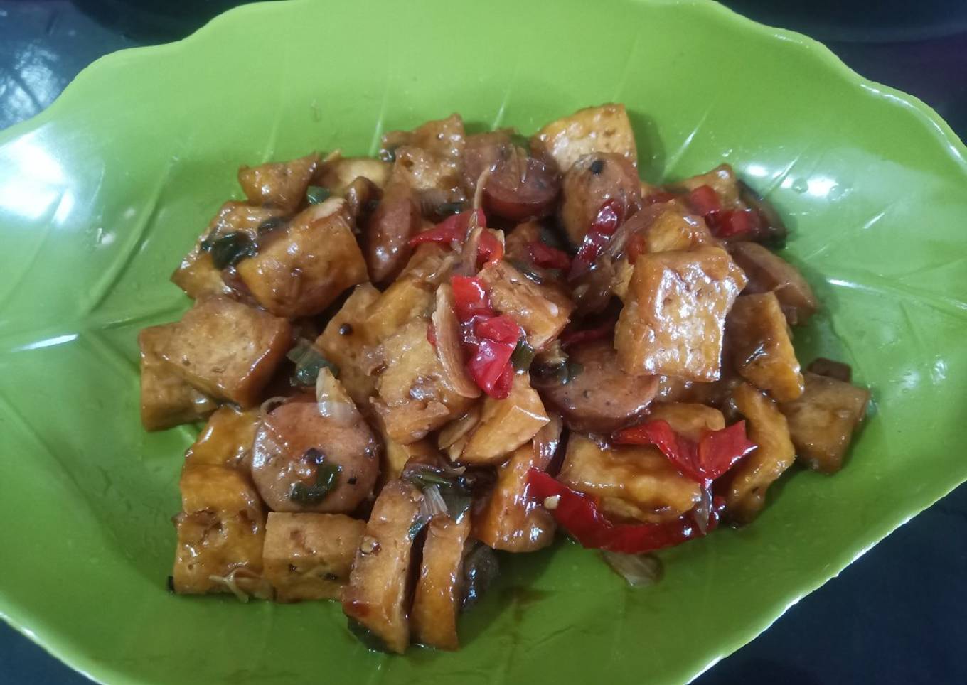 Tahu Saori Lada Hitam