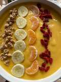 Papaya Mango Banana Blast Smoothie Bowl 𝓥 (𝙿𝚕𝚊𝚗𝚝 𝙱𝚊𝚜𝚎𝚍 𝙼𝚊𝚖𝚊𝚜🌿)