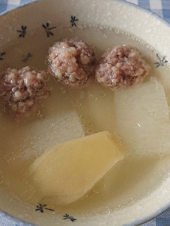 肉丸子冬瓜湯 的食譜成品照片