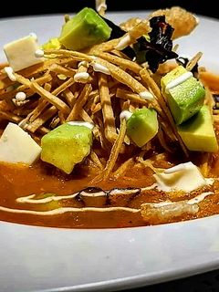 A picture of Sopa Azteca.