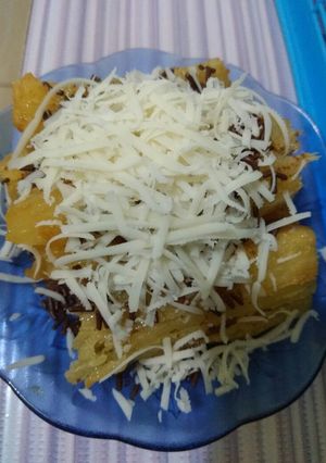 Foto resep Singkong keju coklat