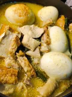 Foto resep Lodeh campur2 dg ayam, telor, tahu, tempe dan kacang panjang