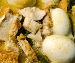 Resep Baru Lodeh campur2 dg ayam, telor, tahu, tempe dan kacang panjang Enak Sempurna Resep Baru Lodeh campur2 dg ayam, telor, tahu, tempe dan kacang panjang Enak Sempurna