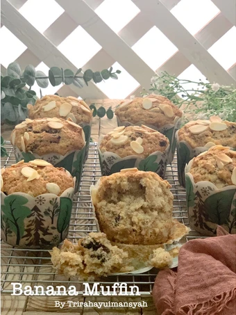 Cara Sederhana Membikin Resep  Banana Muffin yang Bikin Ngiler, Bikin Ketagihan