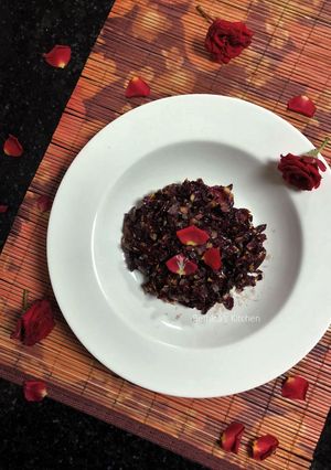 A picture of Gulkand (Rose Petals Preserve).