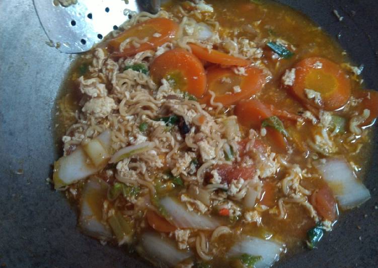 Resep Mie tek tek huh hah, Bikin Ngiler