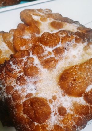 Una foto de Orejones de Semana Santa, "bunyols" en mi tierra