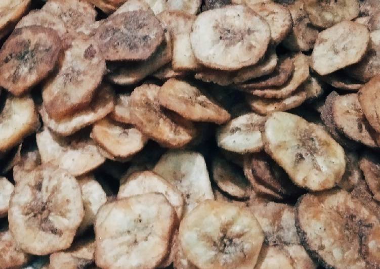 How to Prepare Super Quick Homemade Banana Chips