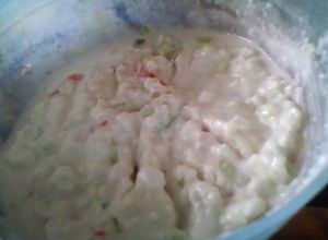 Una foto de Crema de Requesón/ Crema de Atún