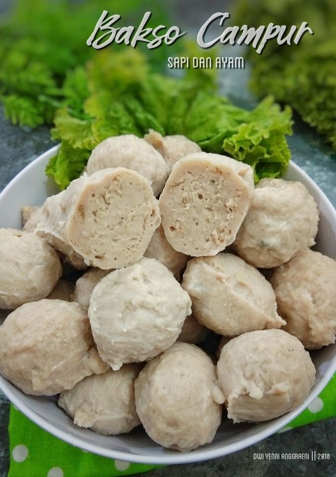 Foto resep 55. bakso campur sapi dan ayam