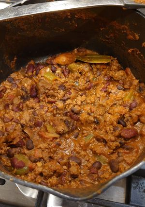 A picture of Beef Chilli Con Carne.