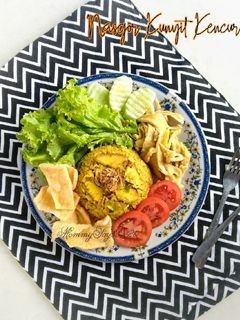 Foto resep Nasgor Kunyit Kencur