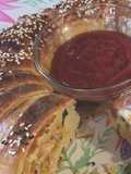 Butter chicken bread