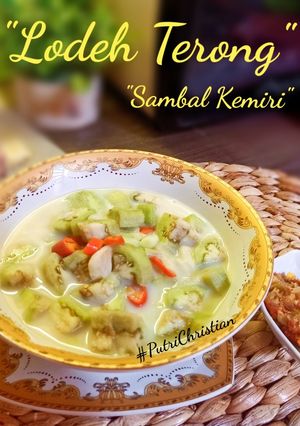 Foto resep Lodeh Terong Sambal Kemiri