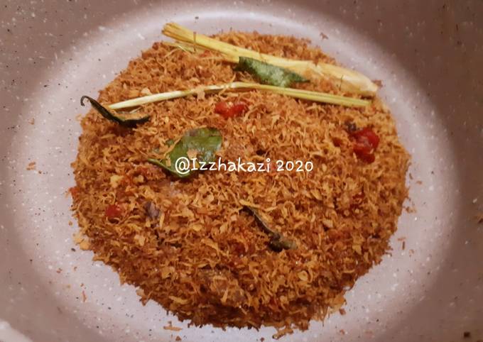 Anti Ribet, Buat Serundeng Kelapa Bahan Sederhana