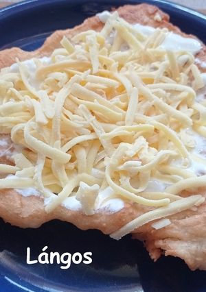 Lángos recept fotója