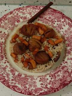 Una foto de Arroz meloso de otoño