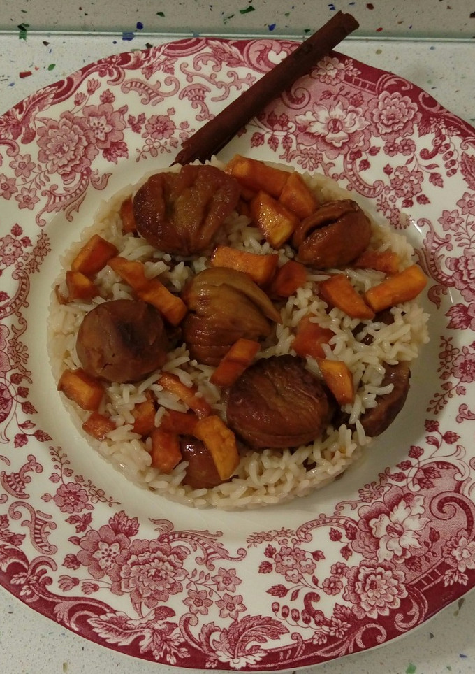 Una foto de Arroz meloso de otoño