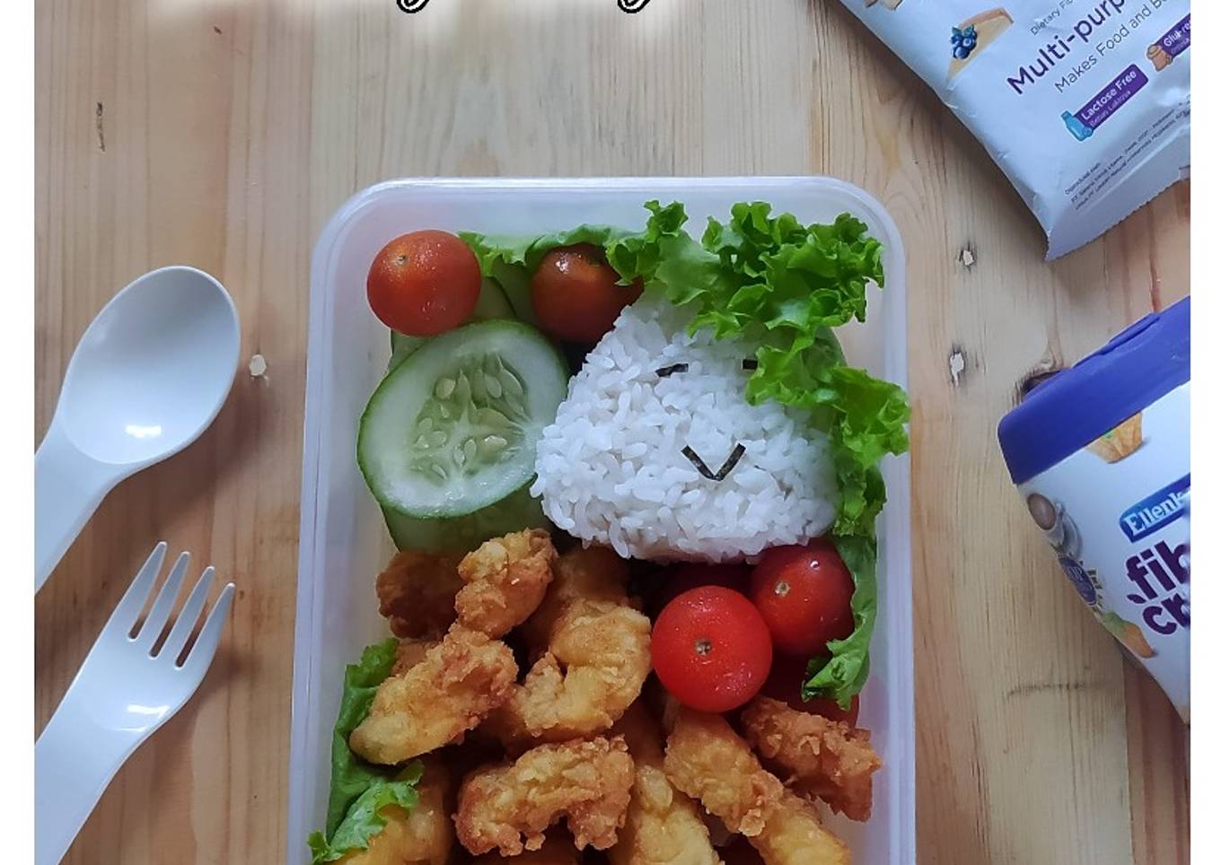 Menu Bekal Ikan Keriting