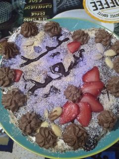 صورة لوصفة كيكة عيد ميلاد 🎂